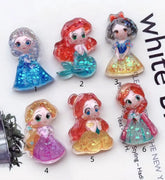 Princess Glitter Luminous Beads (5pcs)